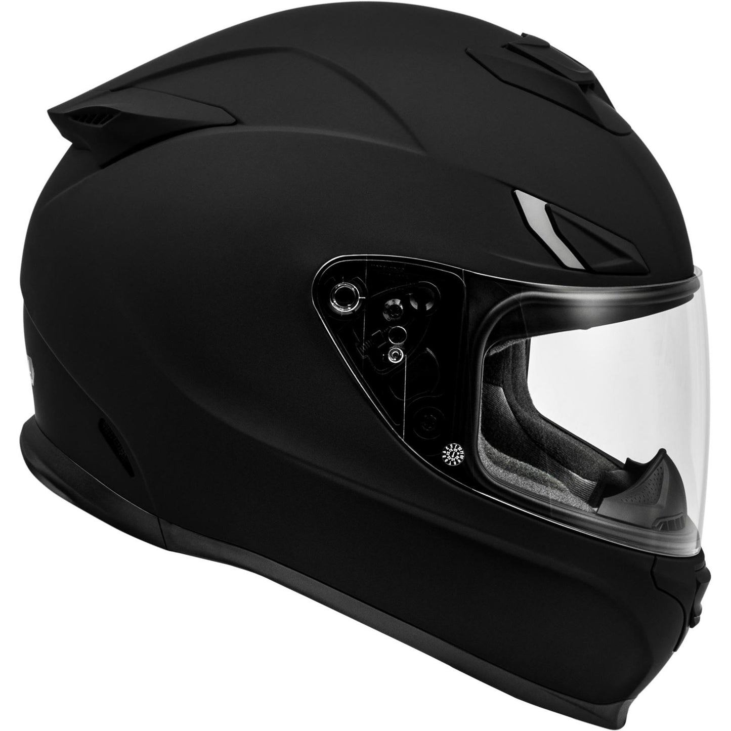 FLY Racing Sentinel Solid Helmet ECE 22.06 - Matte Black_1863667