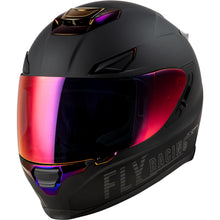 Fly Racing Sentinel Solid Helmet - ECE 22.06 - Matte Black/Charcoal Chrome_1388242