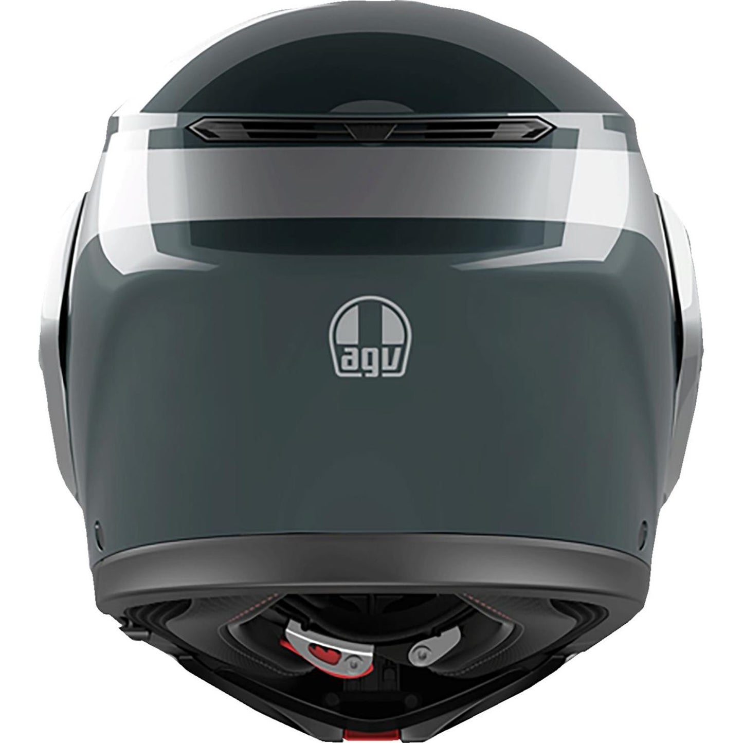 AGV Helmets StreetModular Helmet - Levico - Gray/Silver_1735989