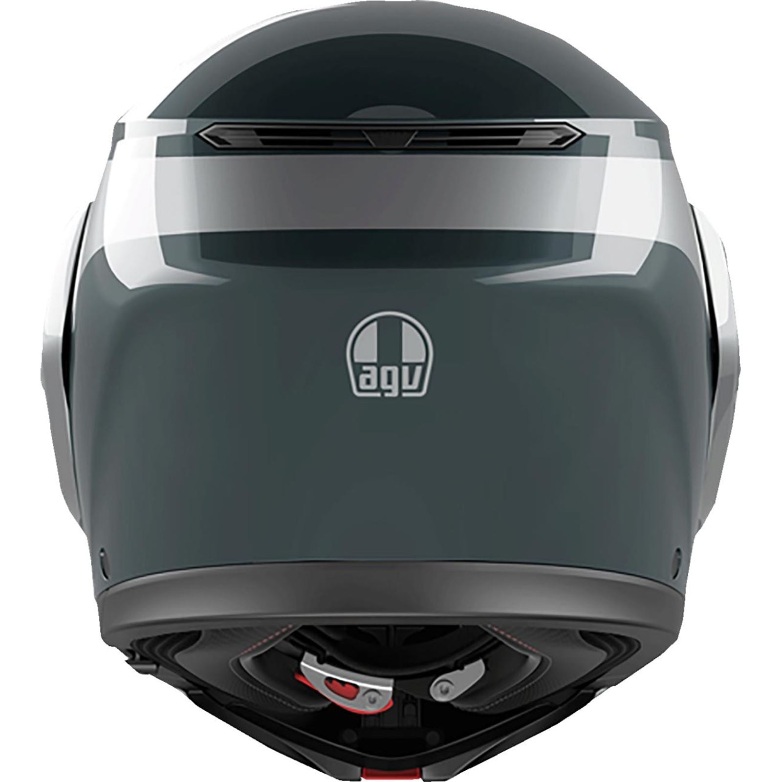 AGV Helmets StreetModular Helmet - Levico - Gray/Silver_1735989