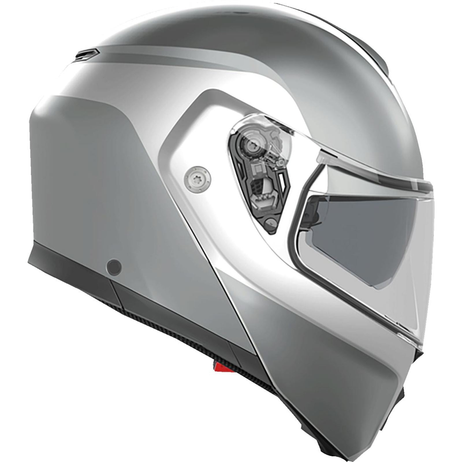 AGV Helmets Streetmodular Helmet - Levico - Double Light Gray_1952349