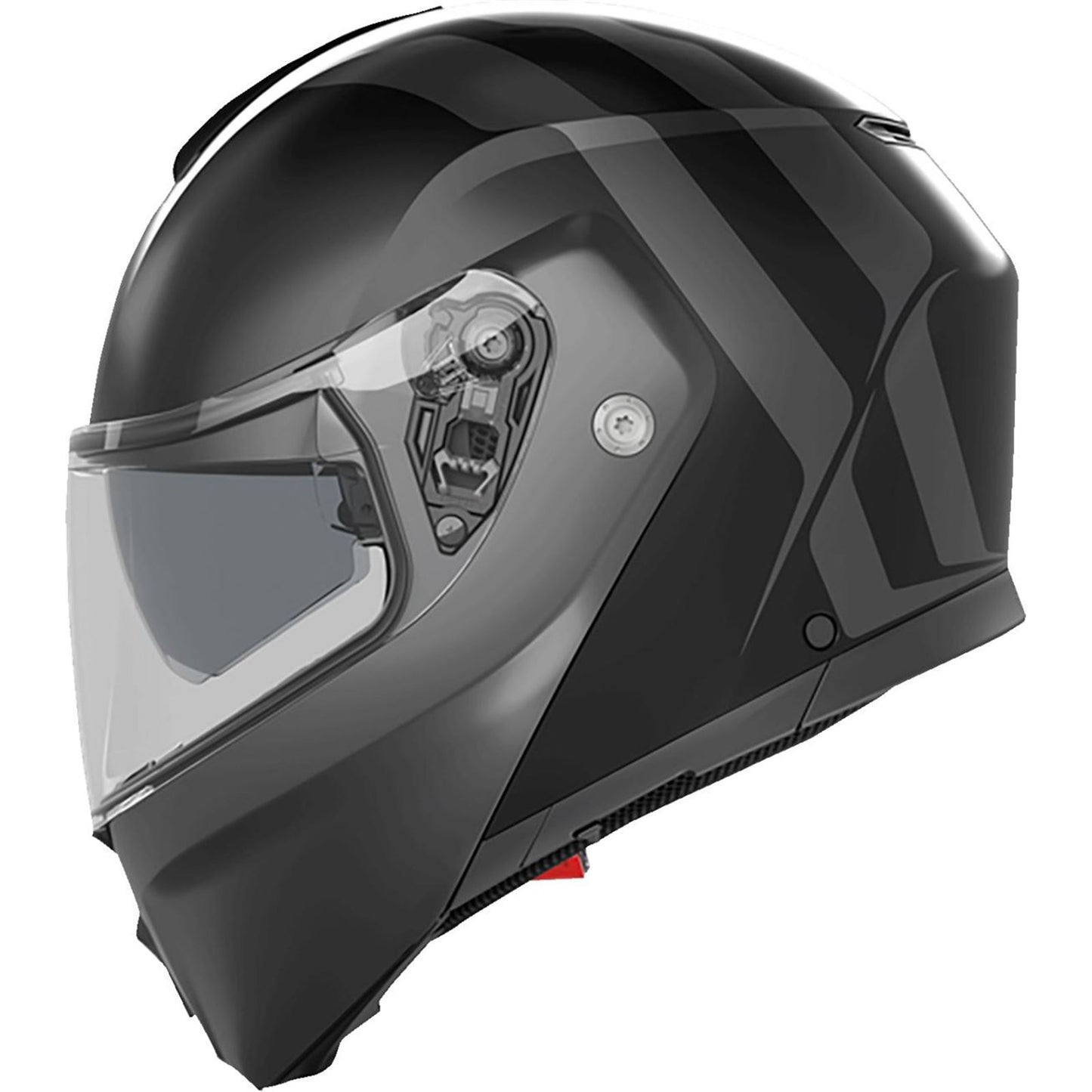 AGV Helmets Streetmodular Helmet - Resia - Matte Black/Gray - Medium 2118296002005M_1736010