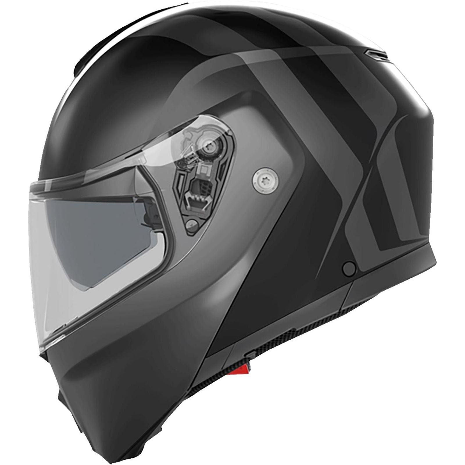 AGV Helmets Streetmodular Helmet - Resia - Matte Black/Gray - Medium 2118296002005M_1736010