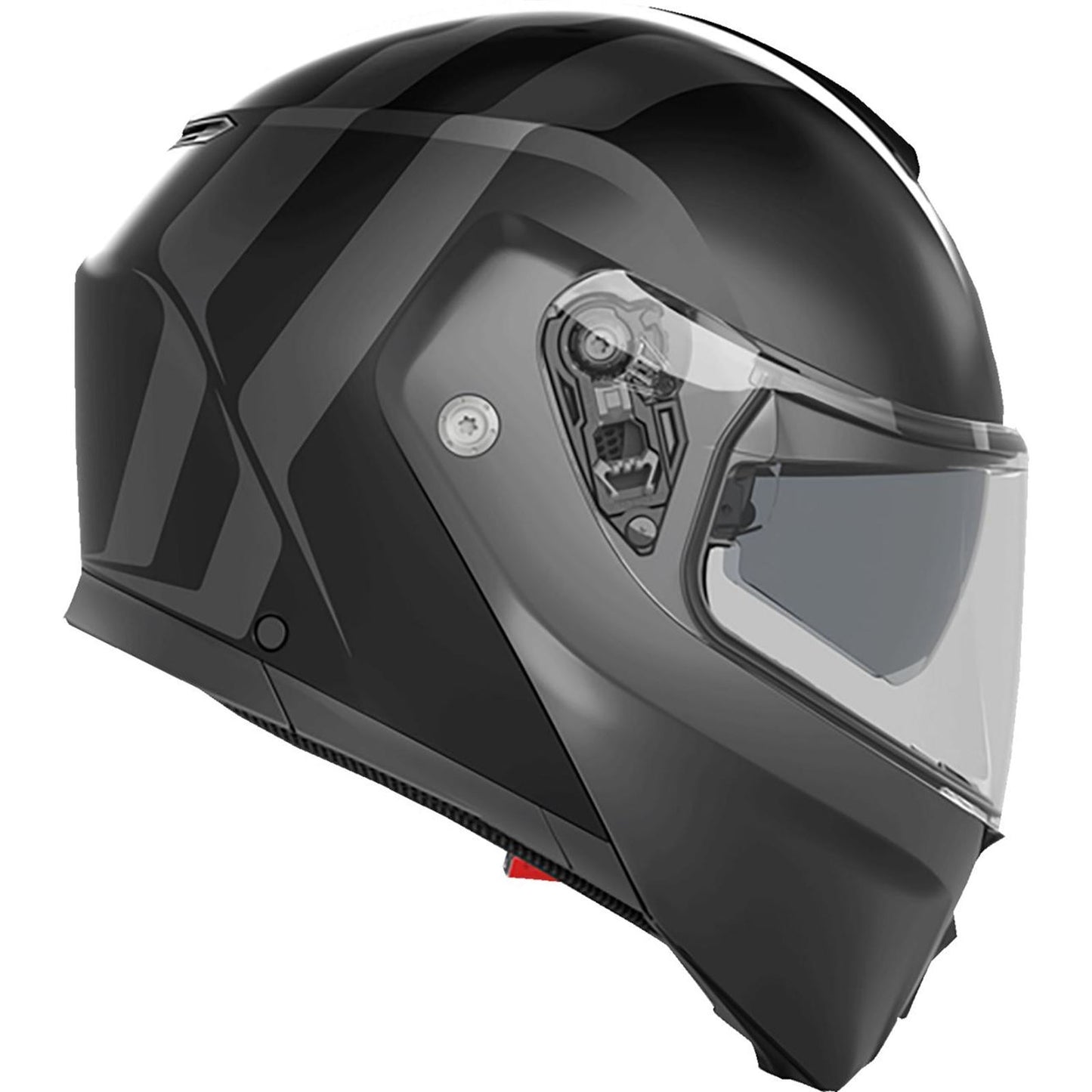 AGV Helmets Streetmodular Helmet - Resia - Matte Black/Gray - Medium 2118296002005M_1735988