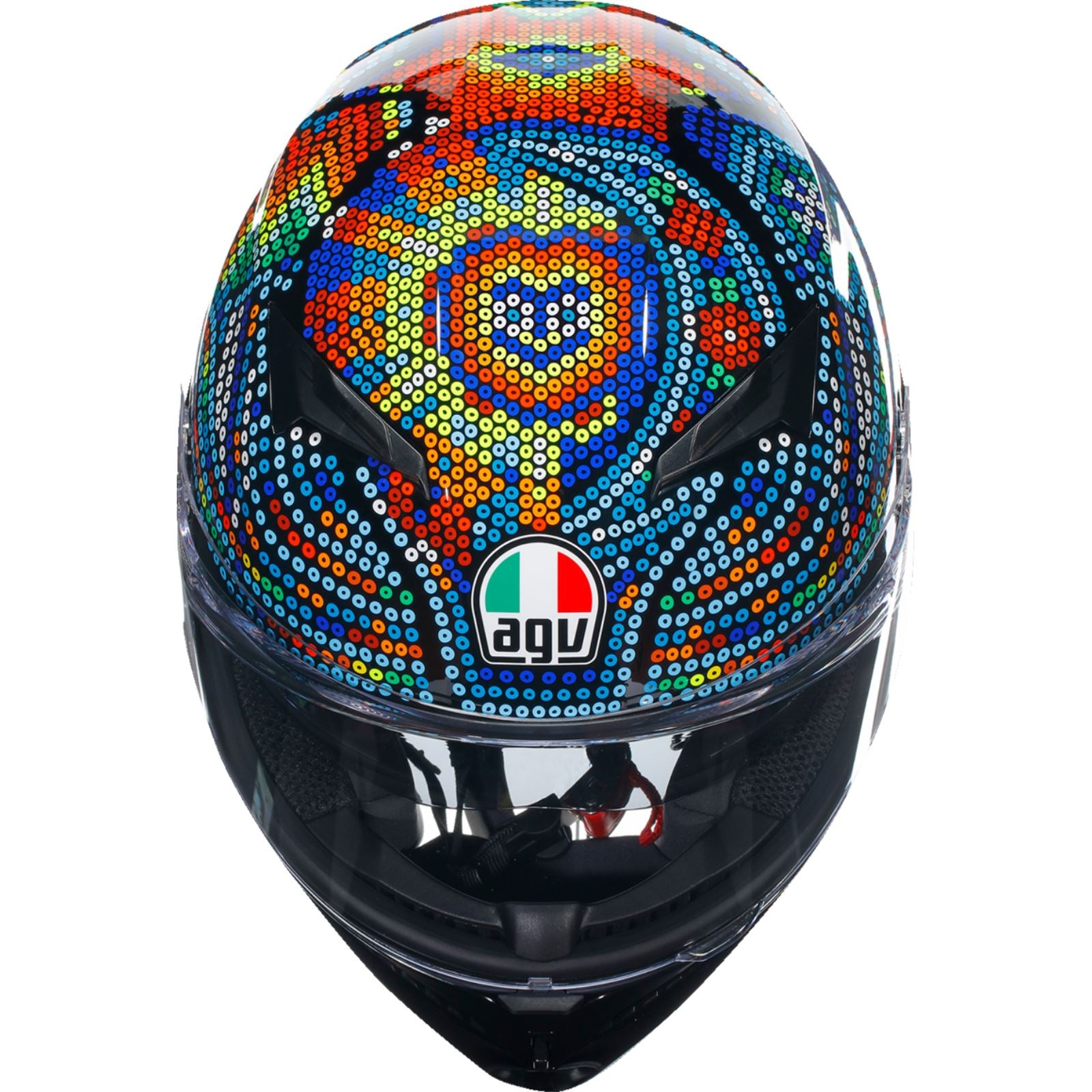 AGV Helmets K3 Helmet - Rossi Winter Test 2018_1167699