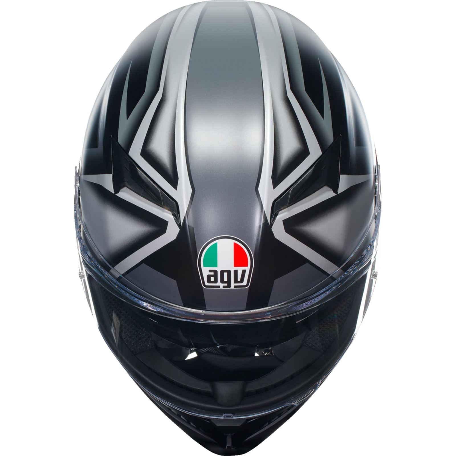 AGV Helmets K3 Helmet - Compound - Matte Black/Gray_1167769