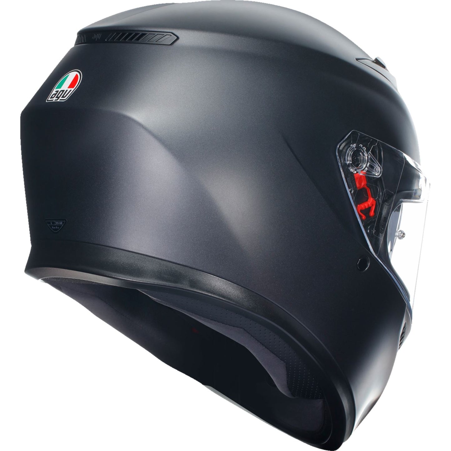 AGV Helmets K3 Helmet - Matte Black - X-Small [MPN: 2118381004004XS]_1167929