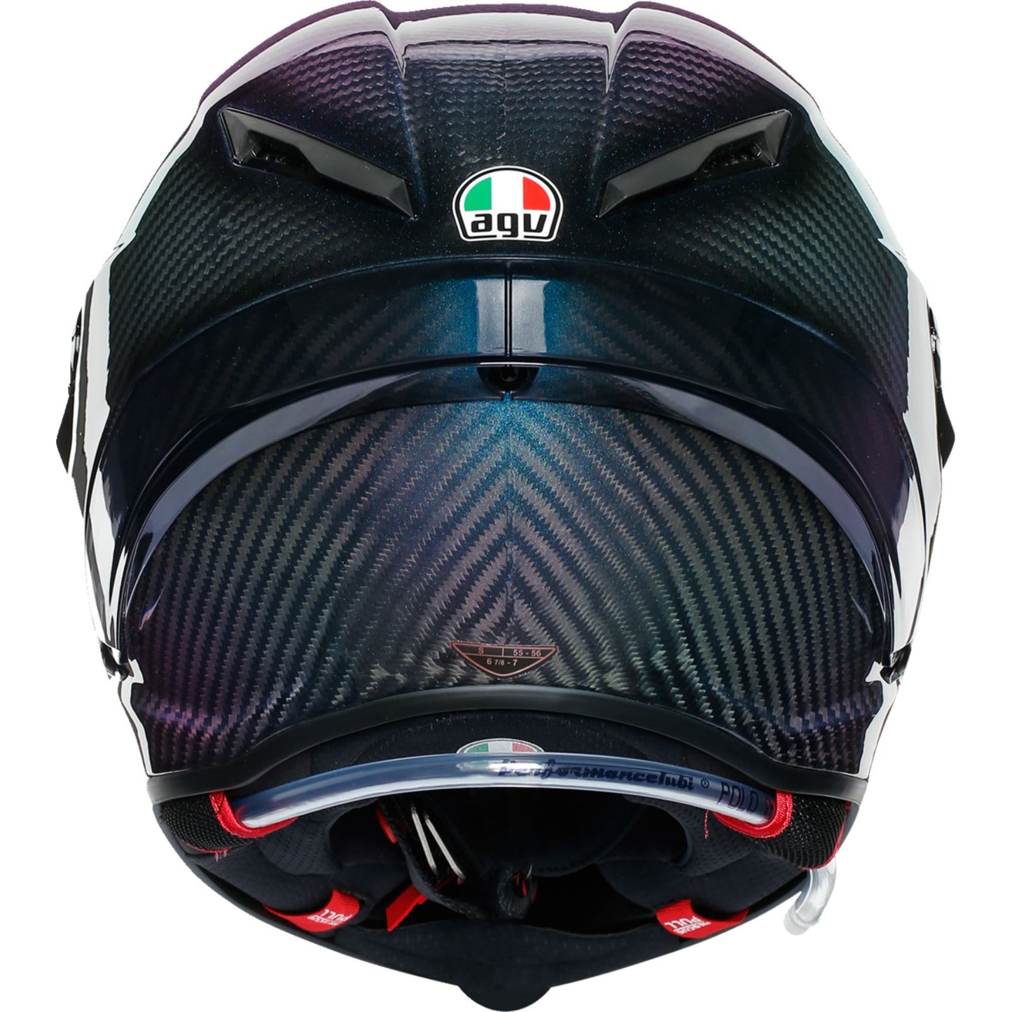 AGV Helmets Pista GP RR Helmet - Iridium Carbon_1168265