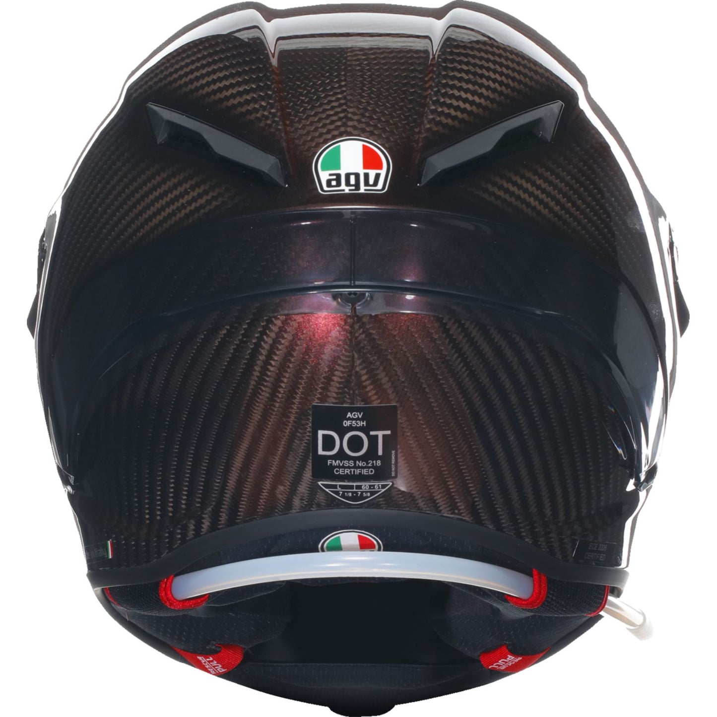 Pista GP RR Helmet - Red Carbon - Medium_1168230