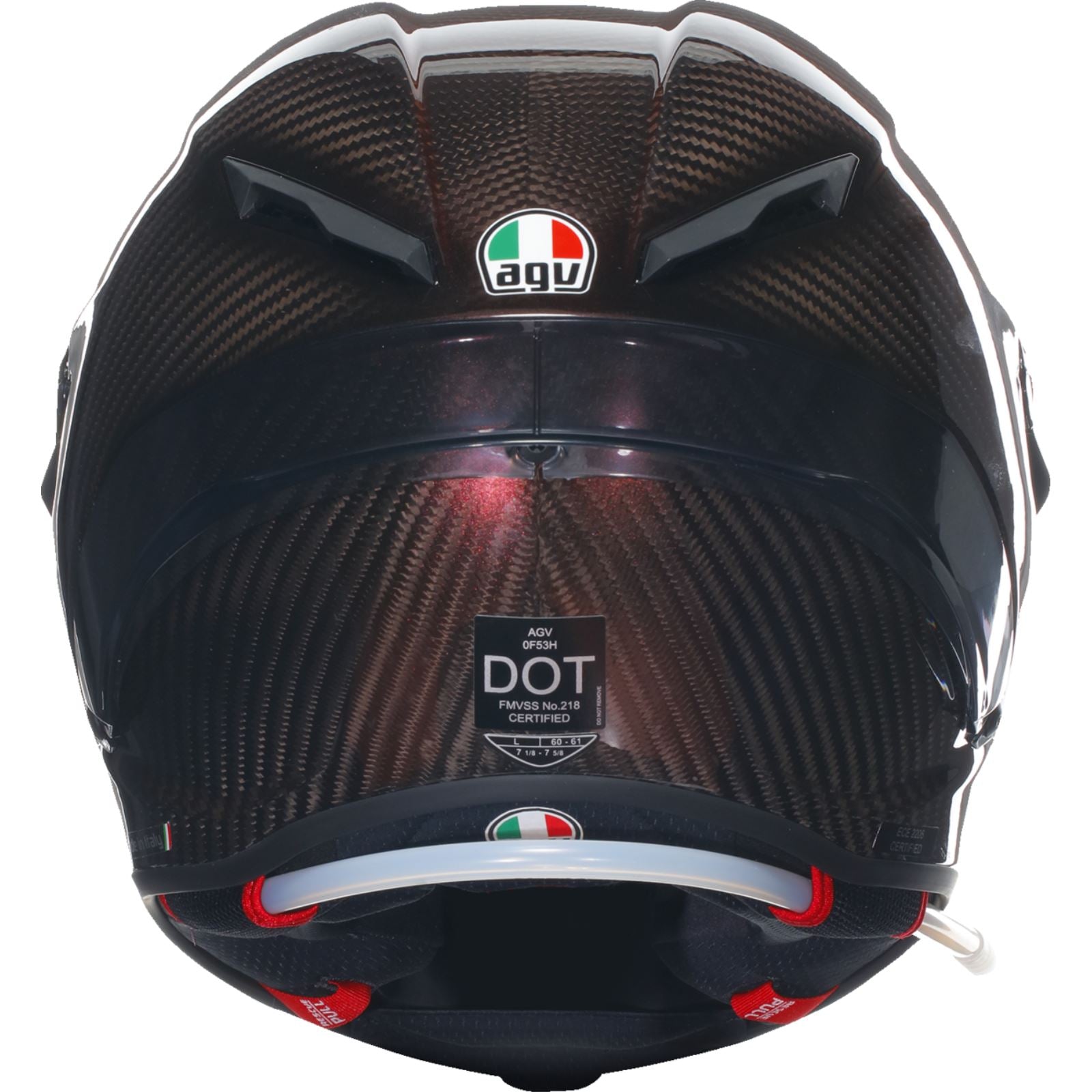 Pista GP RR Helmet - Red Carbon - Medium_1168230