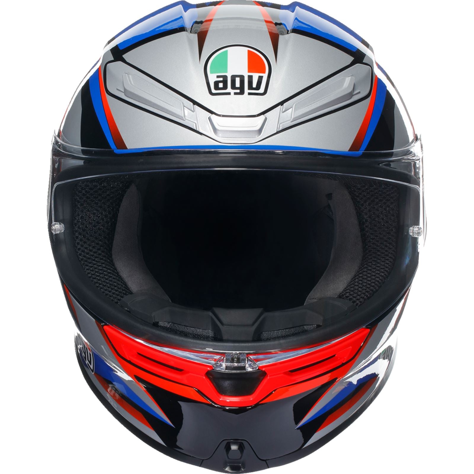 K6 S Helmet - Slashcut - Black/Blue/Red - Small_1168644