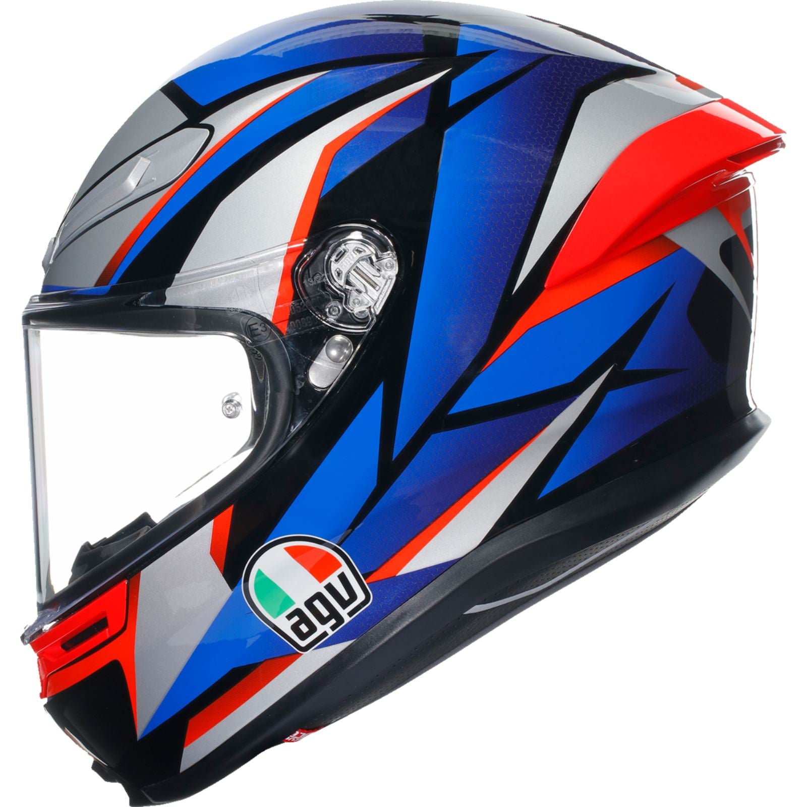 K6 S Helmet - Slashcut - Black/Blue/Red - XL_1168664