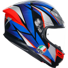 AGV Helmets K6 S Helmet - Slashcut - Black/Blue/Red_1168640