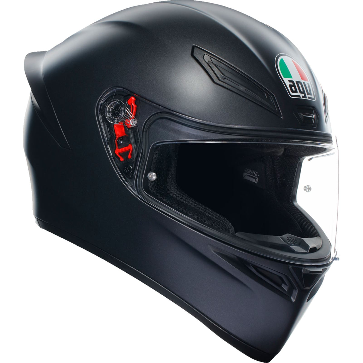 AGV Helmets K1 S Helmet - Matte Black - Large OPEN BOX [MPN: 2118394003029L]_2745188