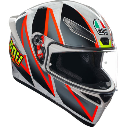 K1 S Helmet - Blipper - Gray/Red - Small_1168925