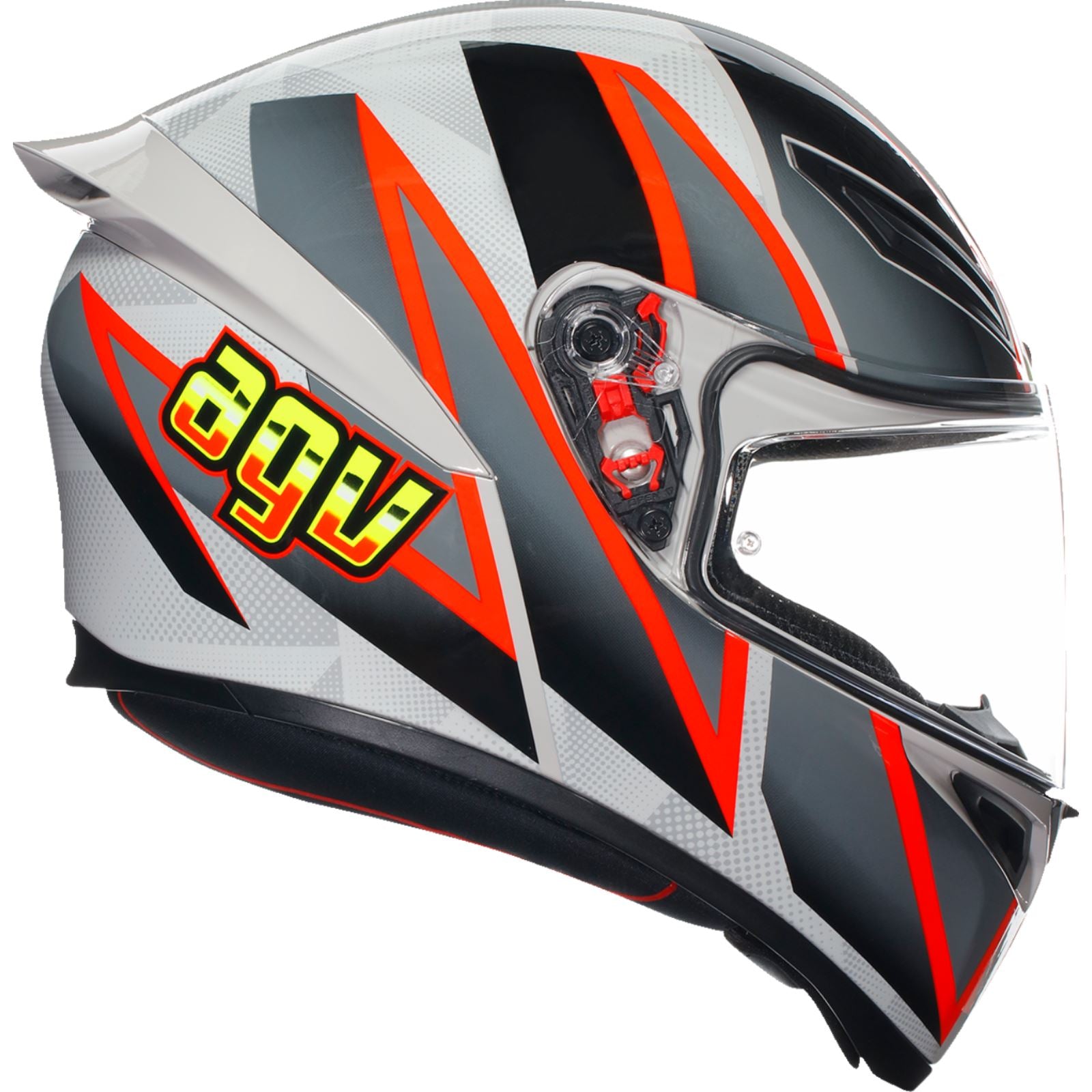 K1 S Helmet - Blipper - Gray/Red - Small_1168930