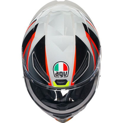 K1 S Helmet - Blipper - Gray/Red - Medium_1168937