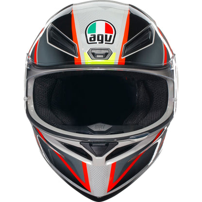 AGV Helmets K1 S Helmet - Blipper - Gray/Red_1169007