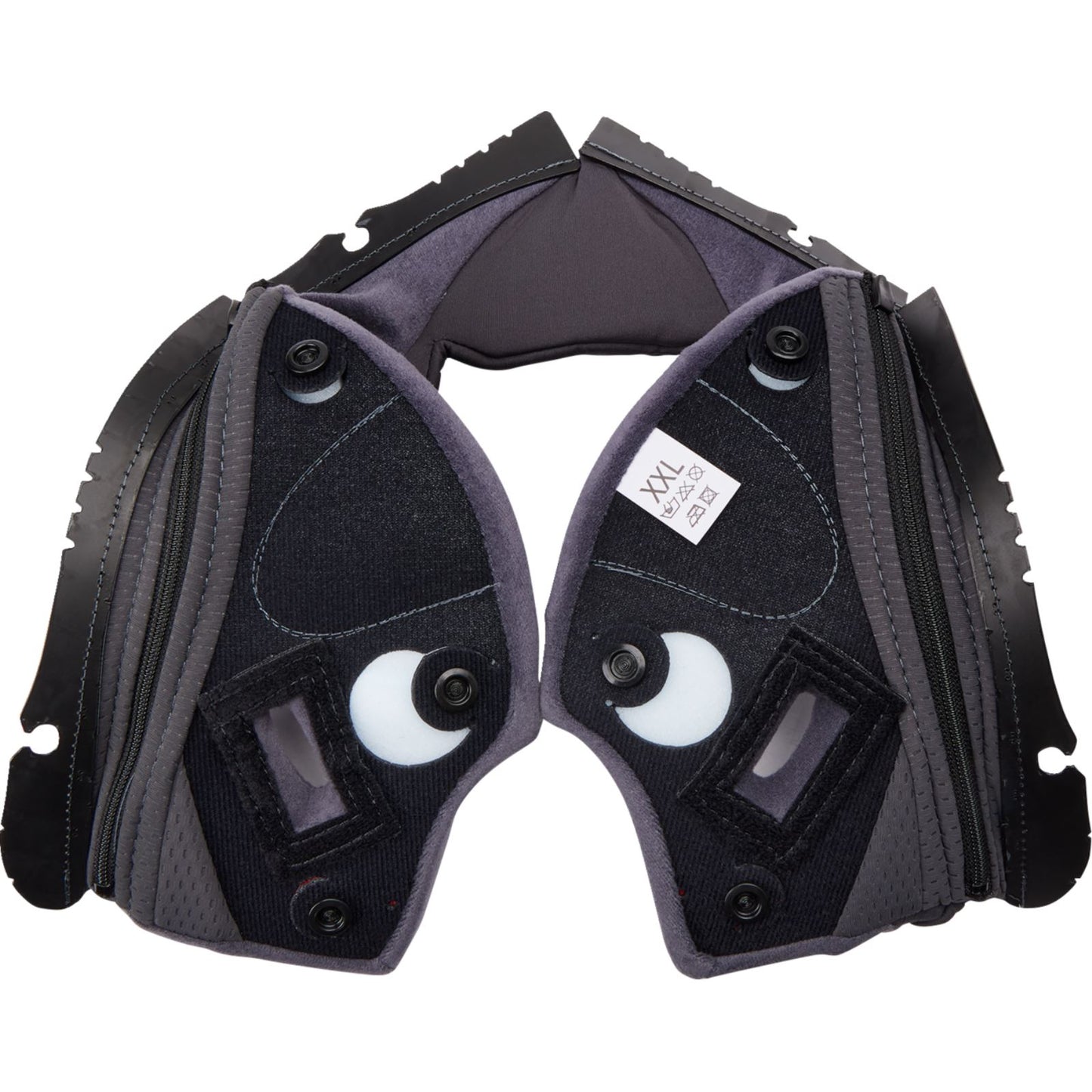 AGV Helmets Pista GP RR Cheek Pads - Gray/Cyan_1368565