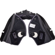 AGV Helmets Pista GP RR Cheek Pads - Gray/Yellow_1368522