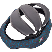 AGV Helmets Pista GP RR Liner - Gray/Cyan - Medium OPEN BOX [MPN: 201850005523GM]_1547210