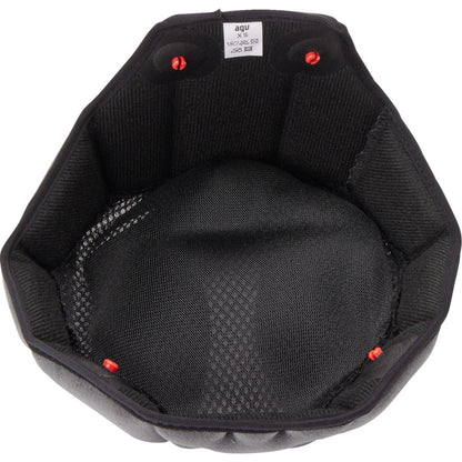 AGV Helmets K6/K6 S Liner - Black/Gray_1370937