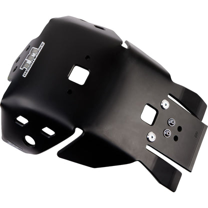 TM Design Works Skid Plate - Black for Honda [MPN: HOMC-470-BK]_1170843