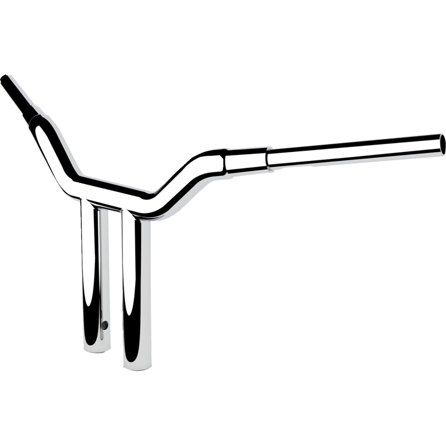 LA Choppers Handlebar - One-Piece Kagefighter - 12" x 1-1/2" - Chrome [MPN: LA-7343-12]_1397812