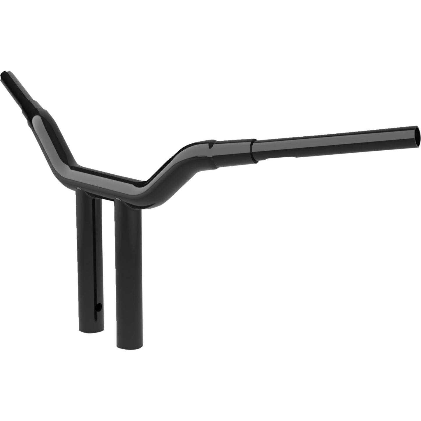 LA Choppers Handlebar - One-Piece Kagefighter - 12" x 1-1/2" - Black [MPN: LA-7343-12B]_1397814