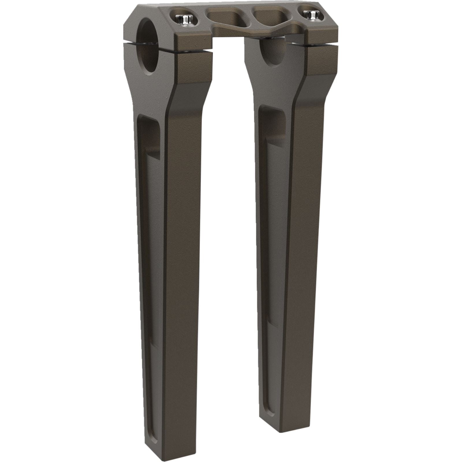 LA Choppers Risers - Straight - 10" x 1-1/4" - Bronze [MPN: LA-7480-10Z]_1169928