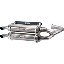 Trinity Racing Stainless Steel Exhaust for Polaris [MPN: TR-4153D-SS]_1169067