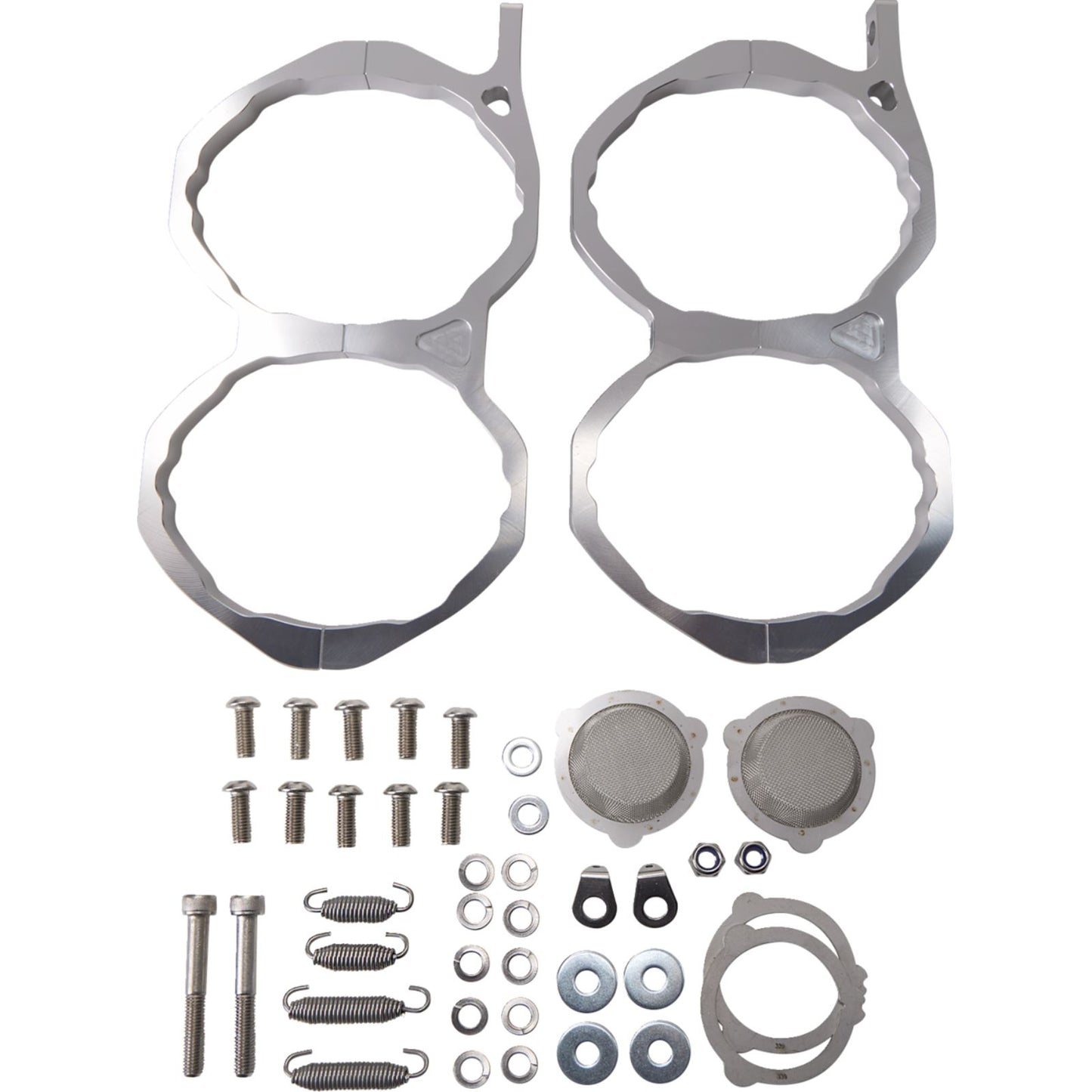 Trinity Racing Stainless Steel Exhaust System for Can-Am [MPN: TR-4161D-SS]_1380240