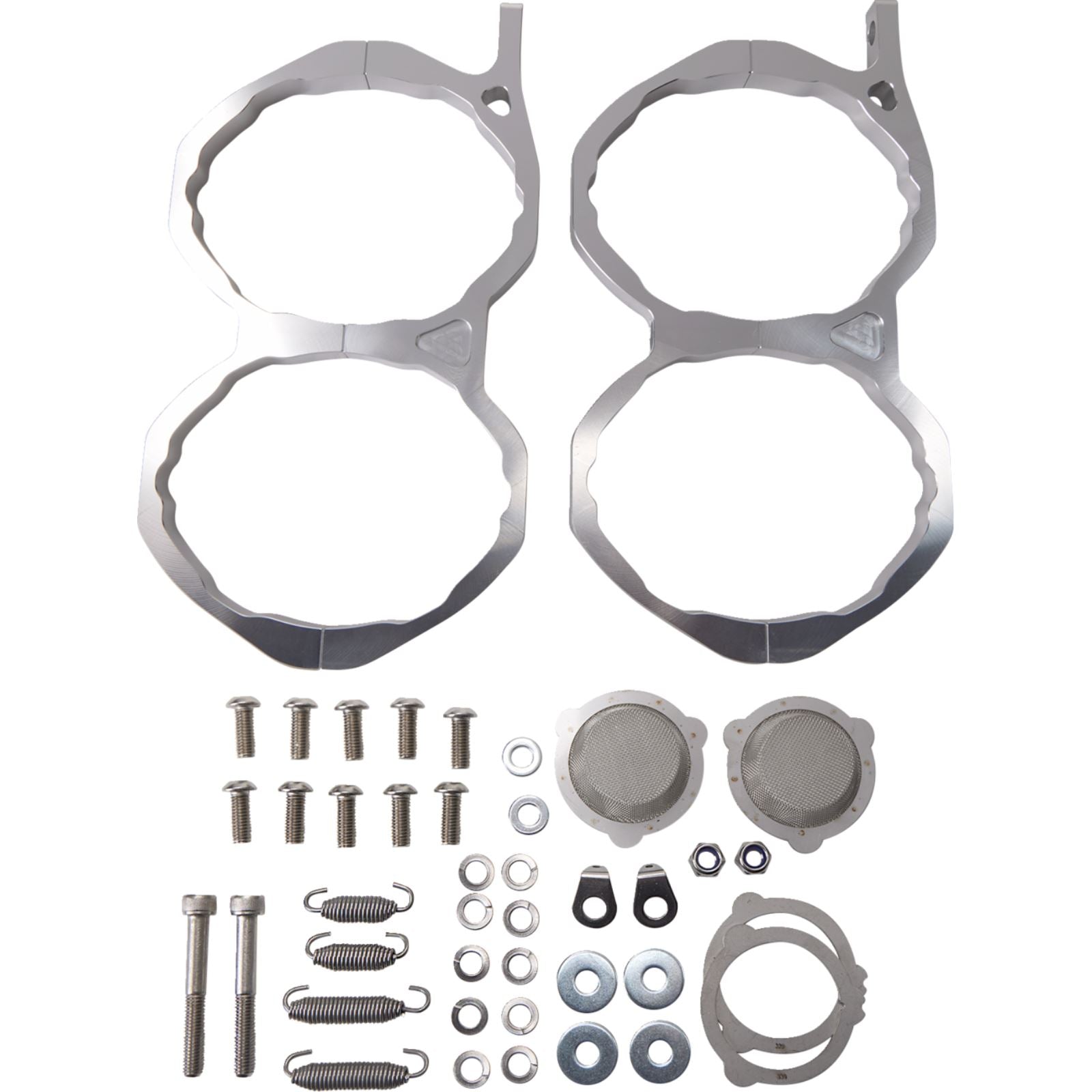 Trinity Racing Stainless Steel Exhaust System for Can-Am [MPN: TR-4161D-SS]_1380240