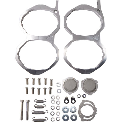 Trinity Racing Stainless Steel Exhaust System for Can-Am [MPN: TR-4161D-SS]_1380240