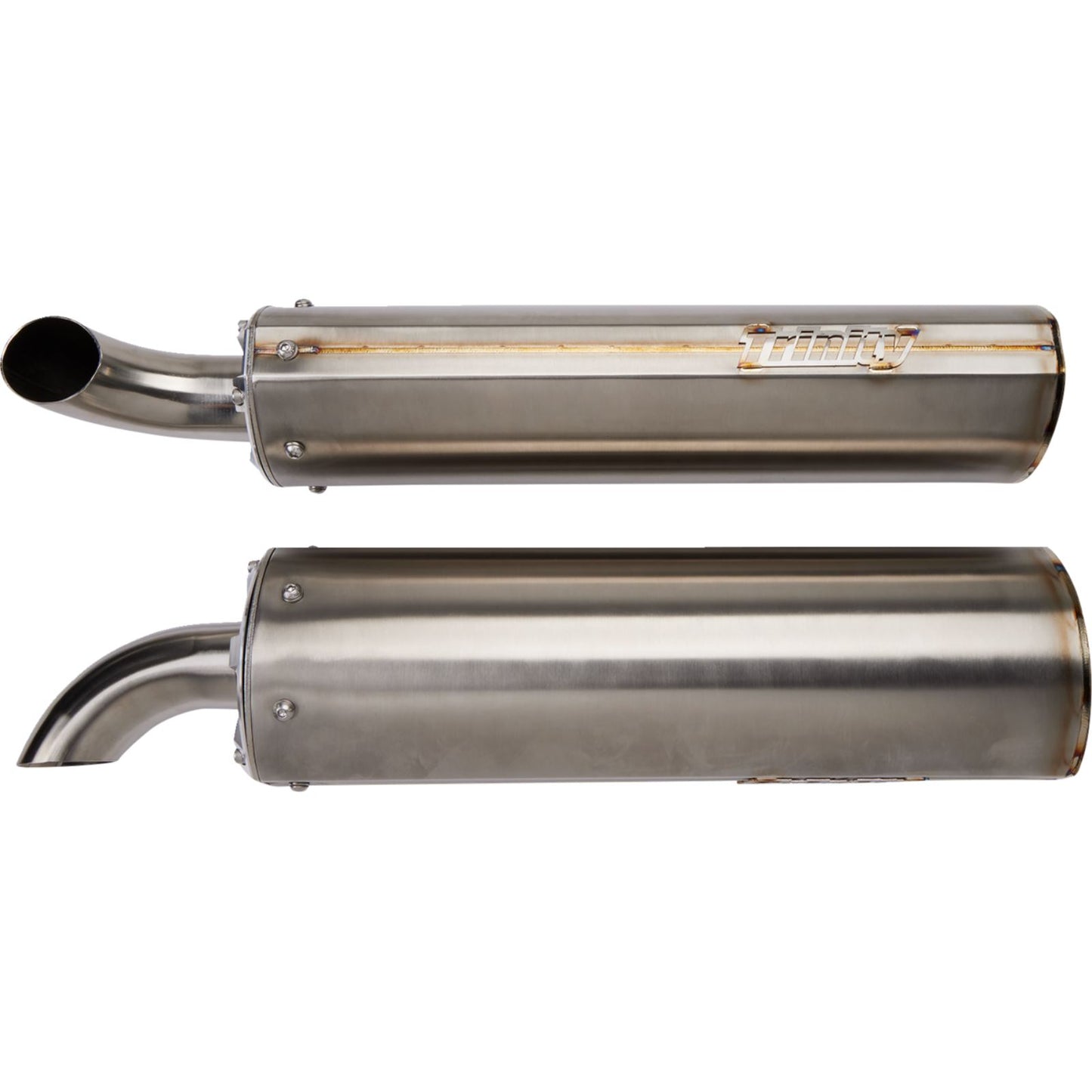 Trinity Racing Stainless Steel Slip-On Mufflers for Can-Am [MPN: TR-4160S-SS]_1380244