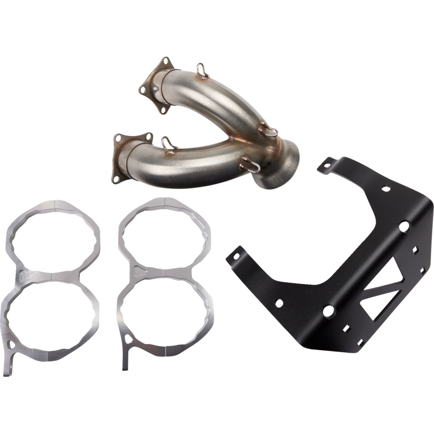 Trinity Racing Stainless Steel Slip-On Mufflers for Can-Am [MPN: TR-4160S-SS]_1380245