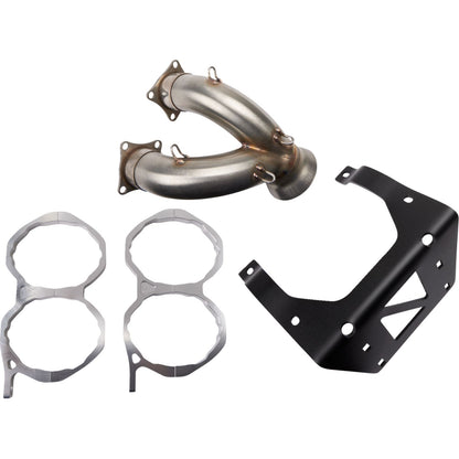 Trinity Racing Stainless Steel Slip-On Mufflers for Can-Am [MPN: TR-4160S-SS]_1380245