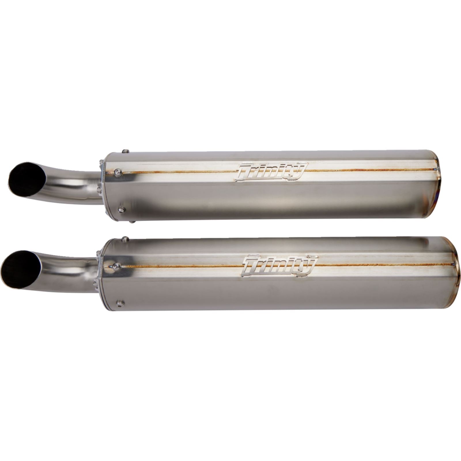 Trinity Racing Stainless Steel Slip-On Muffler for Polaris [MPN: TR-4173S-SS]_1398806