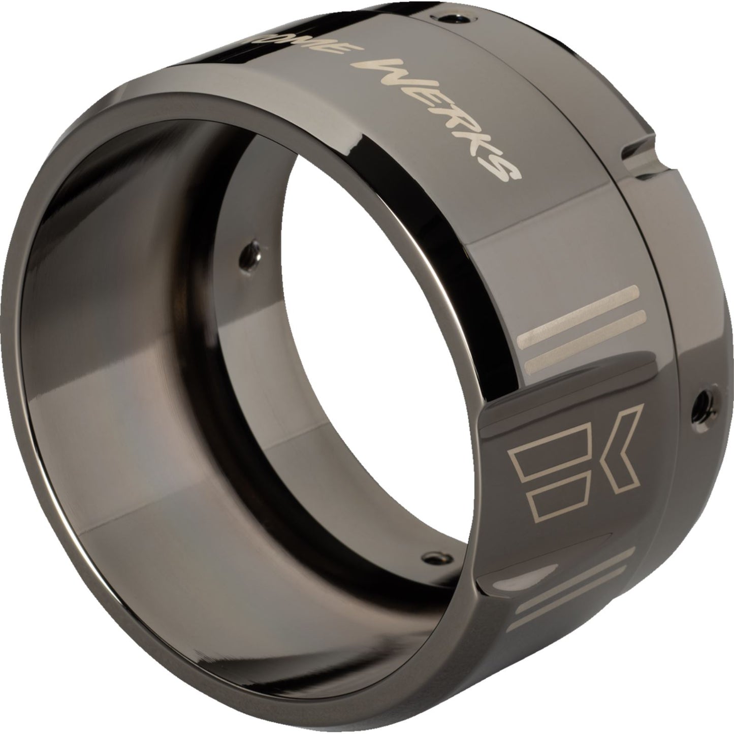Khrome Werks 4-1/2" Klassic End Cap - Right Hand - Eclipse [MPN: 201759]_1169389