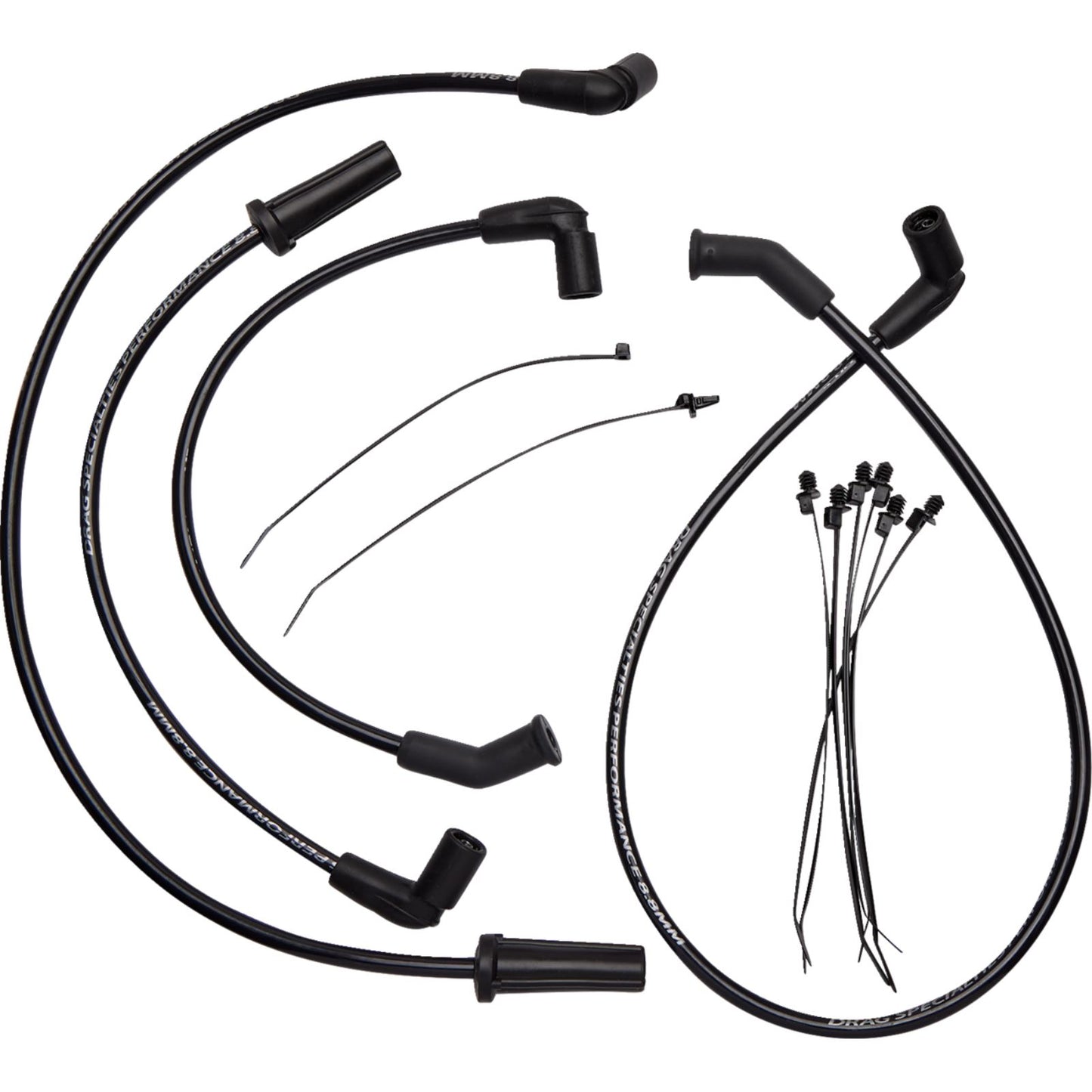 Drag Specialties Plug Wires - Softail 2104-0408_1172209