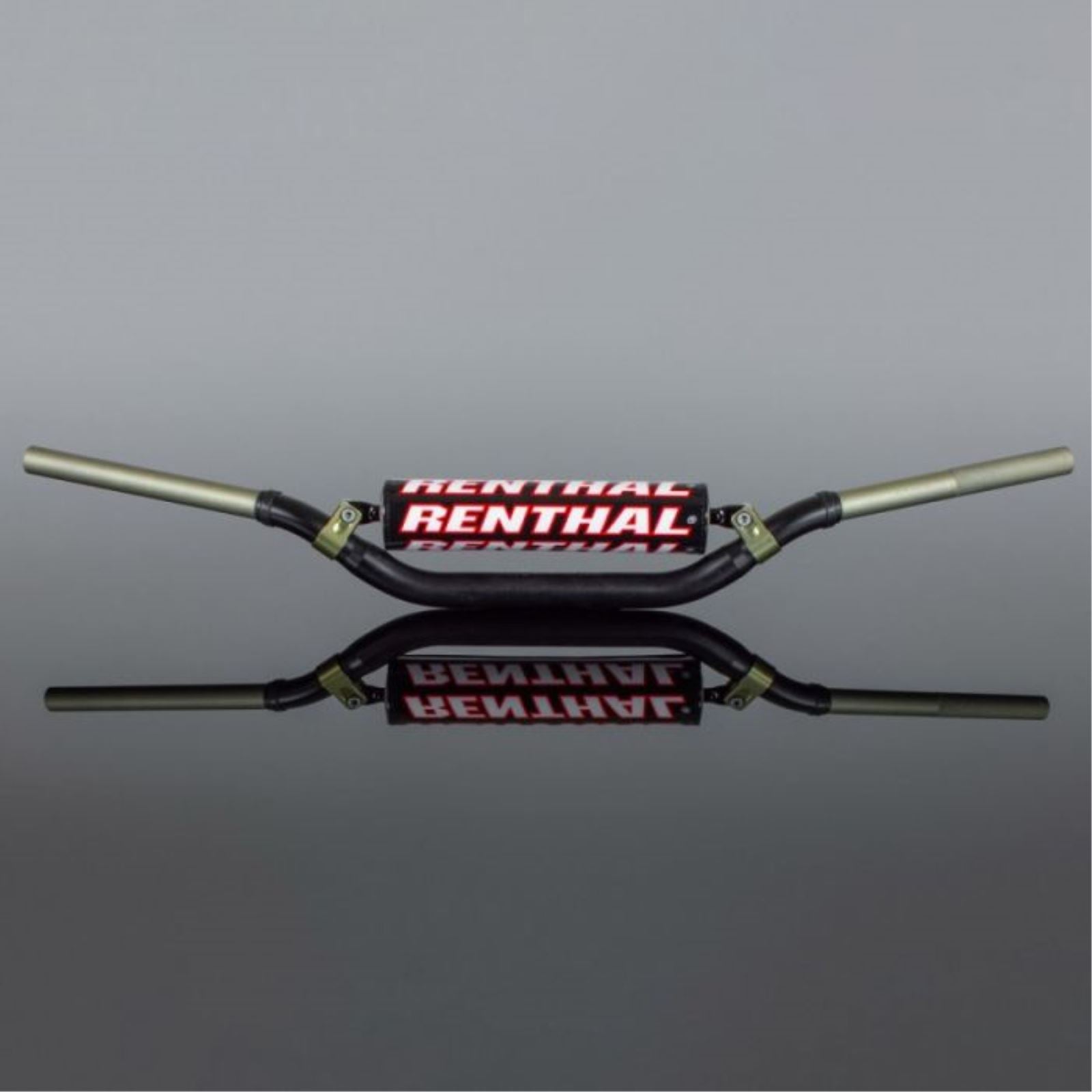 Renthal Twinwall Handlebar Padded - Black 990-01-BK-07-185_1408652