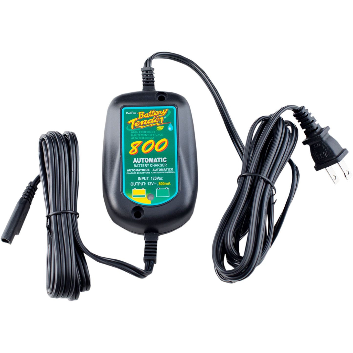 Battery Tender 12-Volt Battery Charger - Waterproof 800 [MPN: 022-0150-DL-WH]_350212