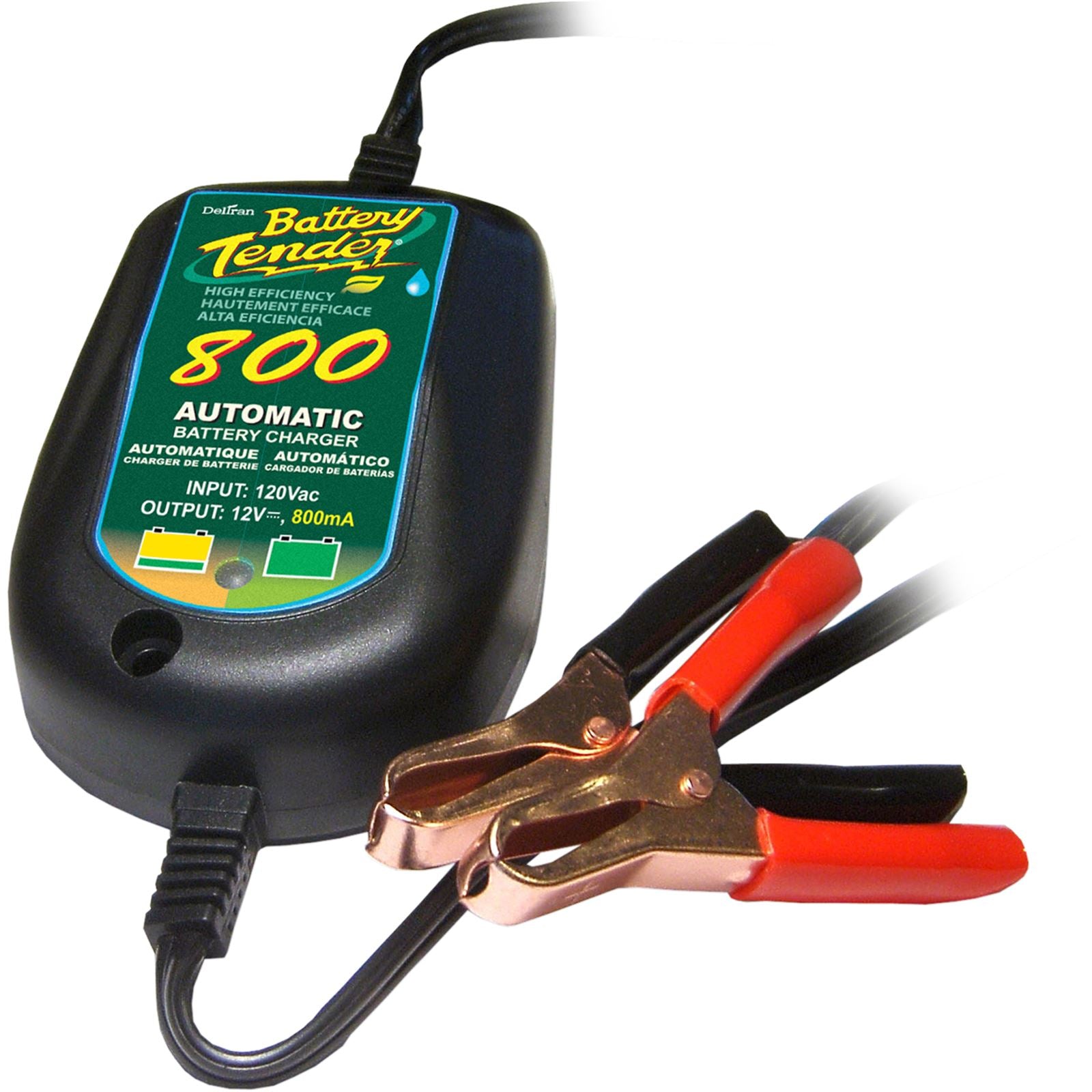 Battery Tender 12-Volt Battery Charger - Waterproof 800 [MPN: 022-0150-DL-WH]_350213