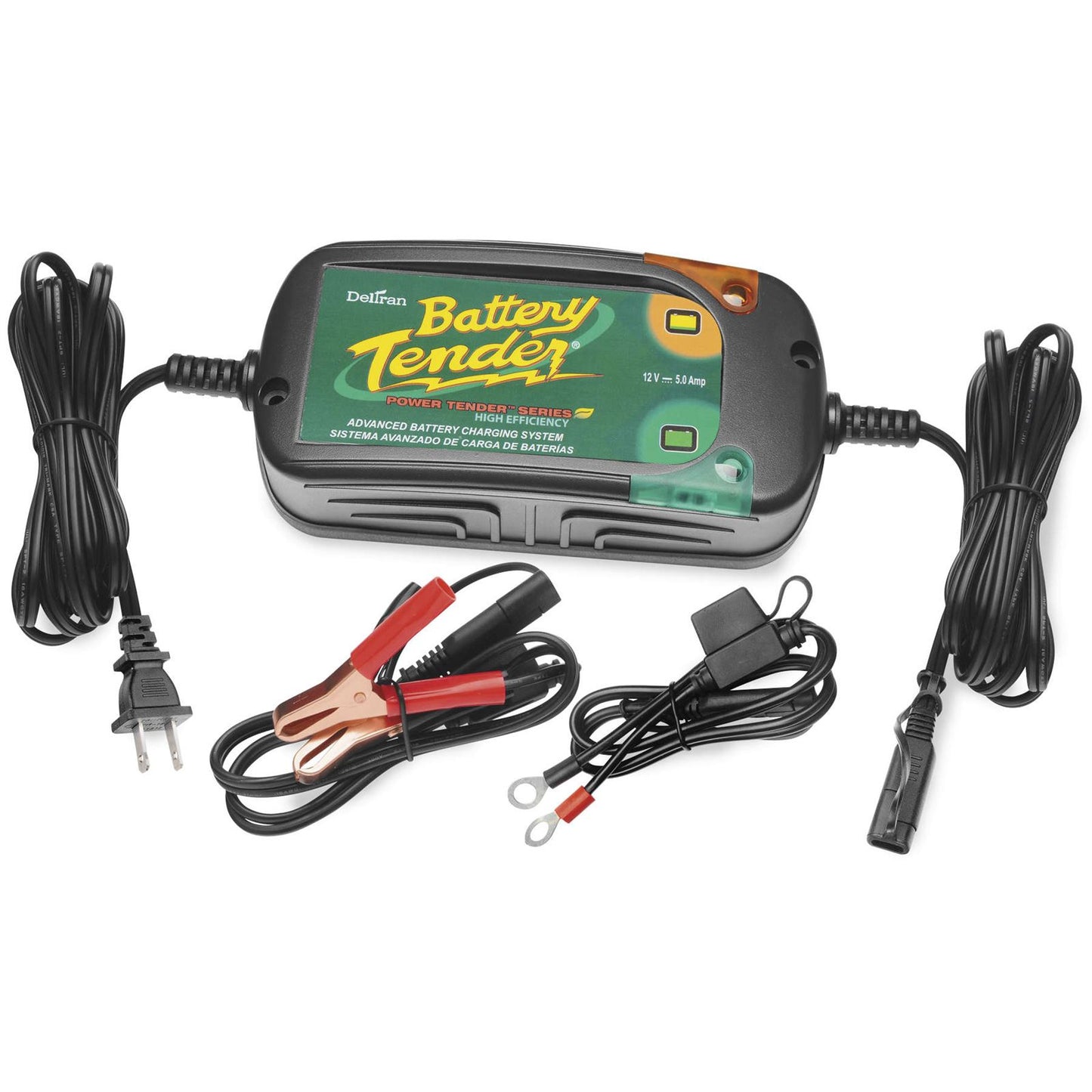 Battery Tender Plus 5  Amp High Efficiency Charger [MPN: 022-0186G-DL-WH]_197404