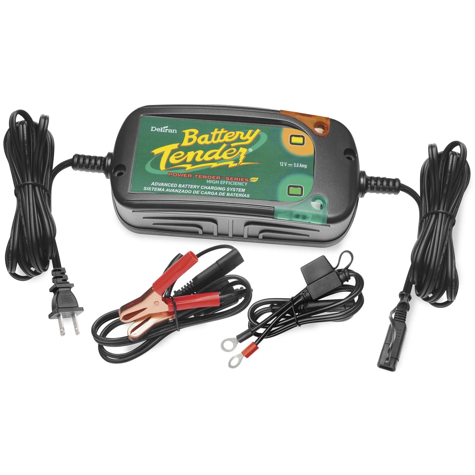 Battery Tender Plus 5  Amp High Efficiency Charger [MPN: 022-0186G-DL-WH]_197404