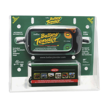 Battery Tender Plus 5  Amp High Efficiency Charger [MPN: 022-0186G-DL-WH]_197405