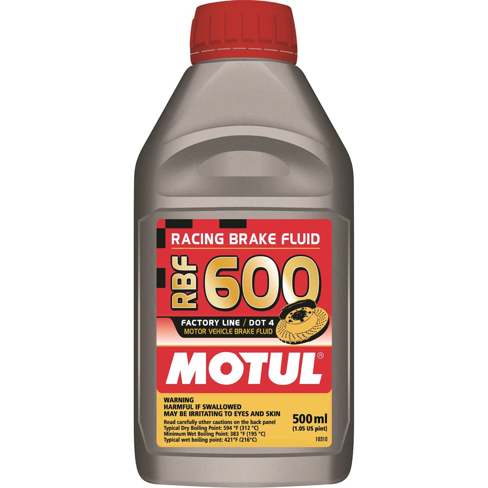 Motul RBF 600 Racing Brake Fluid - 500ml 100949_197450
