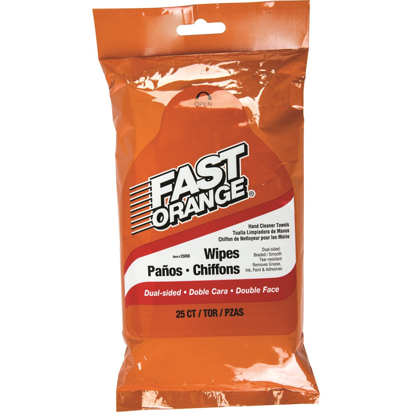 Permatex Fast Orange Hand Wipes - 25/Pack [MPN: 25050]_197924
