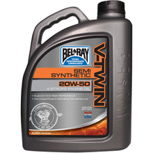 Bel-Ray V-Twin Semi-Synthetic Engine Oil 20W-50 - 4/Liter [MPN: 96910-BT4]_350709