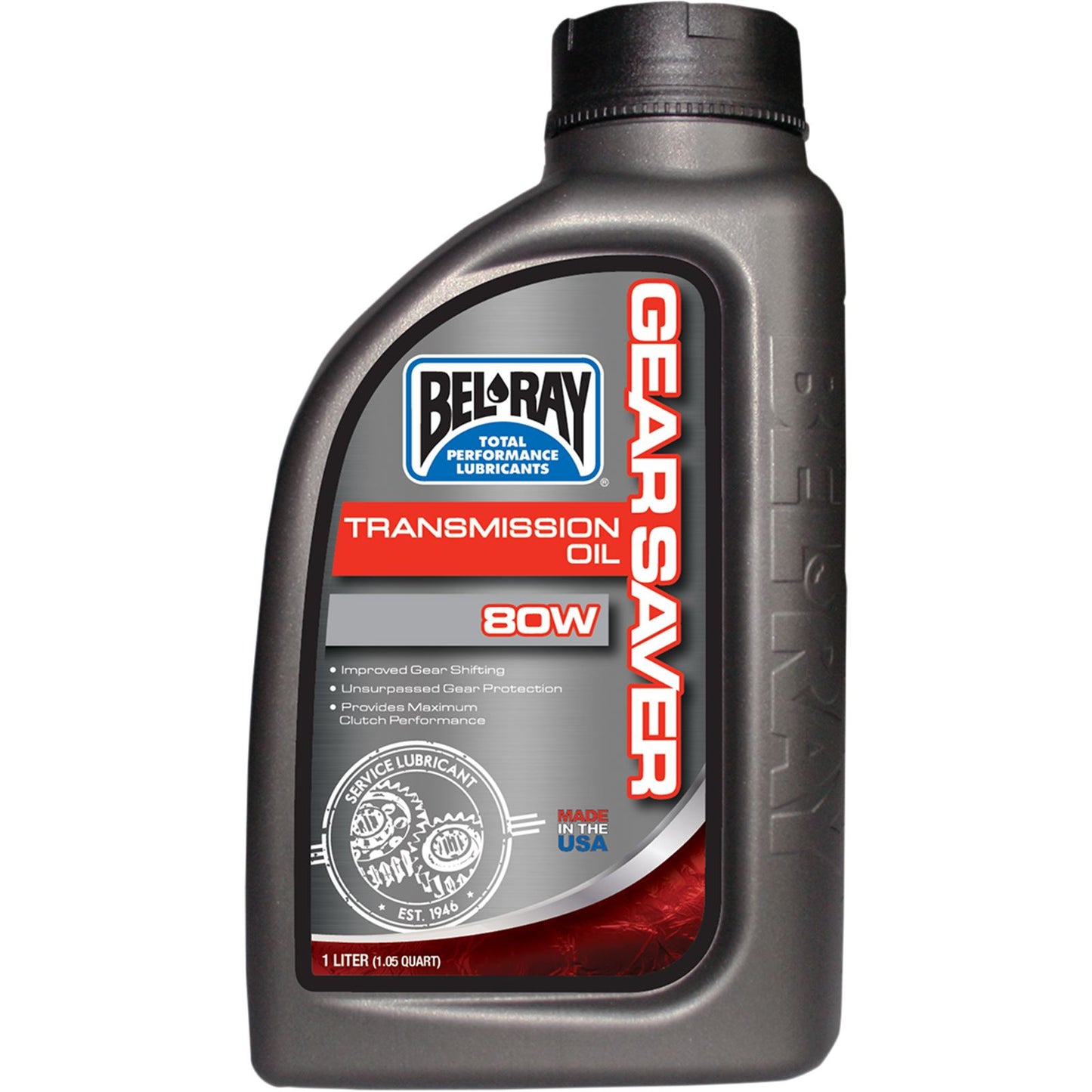 Bel-Ray Gear Saver Transmission Oil 80W - 1/Liter [MPN: 99250-B1LW]_350731